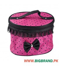 Pink Cosmetic Travel Bag